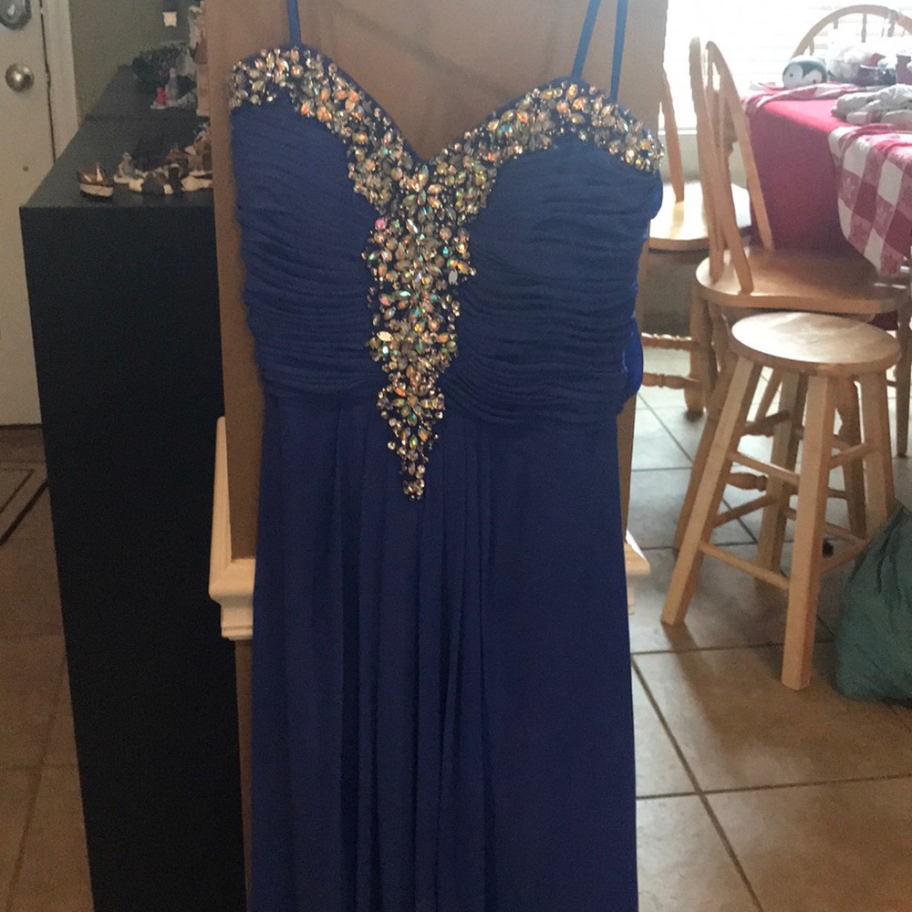 David’s Bridal Blondie Nites Homecoming Dress